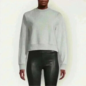 Thakoon loose fit Crewneck Sweatshirt in Heather Grey